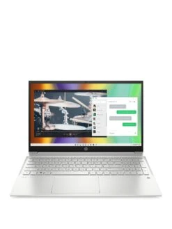 HP Pavilion 15-eg3023na, Intel U300, 4GB RAM 256GB SSD, 15in Laptop -Digital Station VN71R SQ3 0000000035 SILVER SLa