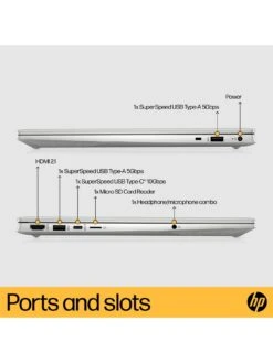 HP Pavilion 15-eh1028na, AMD Ryzen 7, 16GB RAM 512GB SSD, 15in Laptop - Silver -Digital Station VN71T SQ7 0000000035 SILVER SLd3