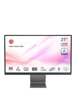 MSI Modern MD271UL 27 Inch 4K UHD Monitor - 60Hz, IPS, USB Type-C