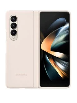 Samsung Slim Standing Cover (Sand) For Galaxy Z Fold 4