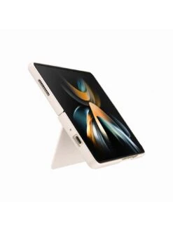 Samsung Slim Standing Cover (Sand) For Galaxy Z Fold 4 -Digital Station VNAPI SQ4 0000000098 SAND SLd