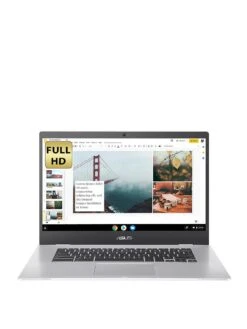 Asus Chromebook CX1500 - 15.6in HD, Intel Celeron, 4GB RAM 128GB SSD, CX1500CKA-BR0191 - Silver