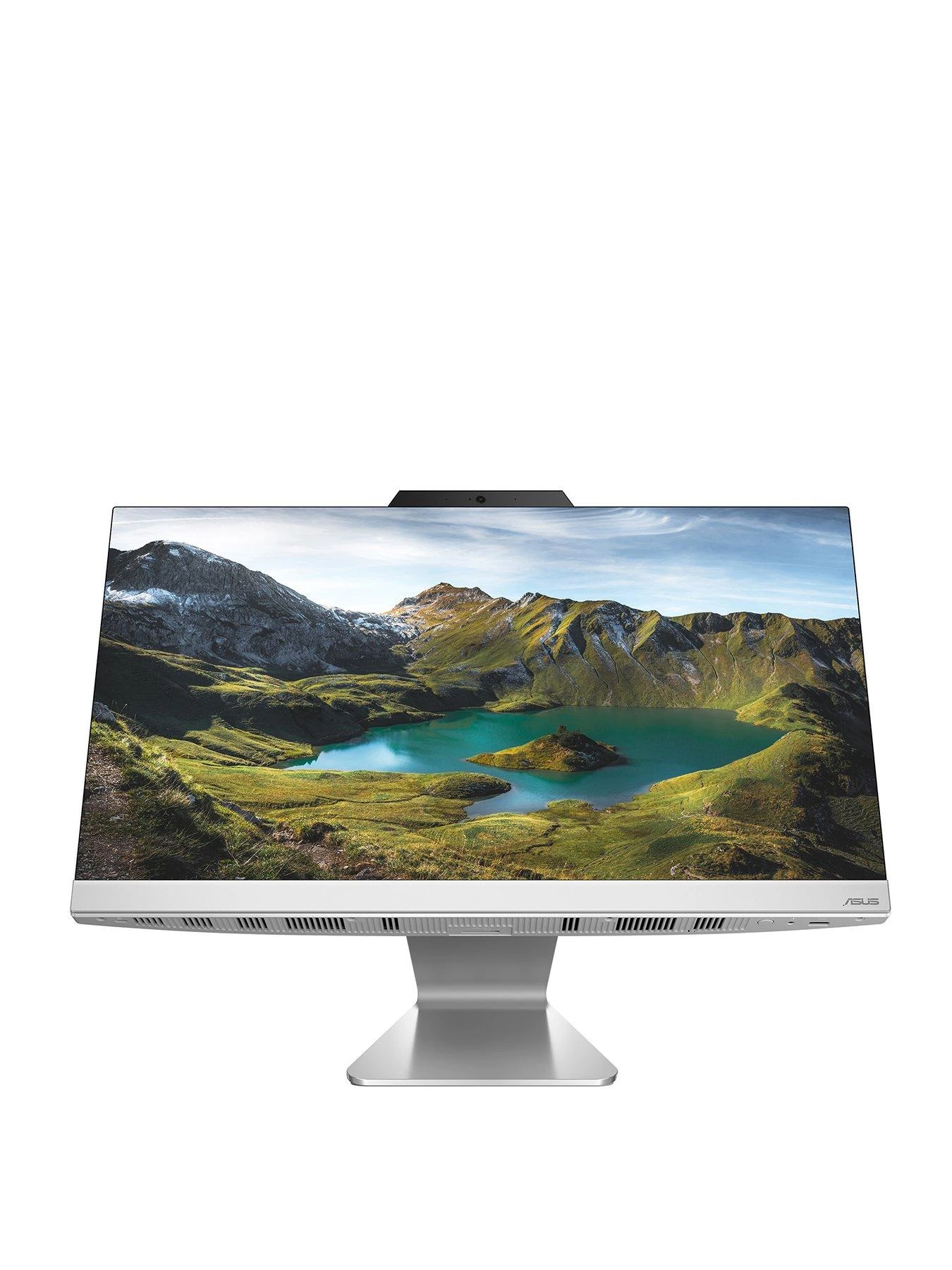 Asus A3402 All-in-One Desktop PC - 24in FHD, Intel Pentium, 8GB RAM, 256GB SSD - Silver 2 Asus A3402 All-in-One Desktop PC - 24in FHD, Intel Pentium, 8GB RAM, 256GB SSD - Silver - Image 2