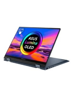 Asus Zenbook 14 Flip OLED Laptop - 14in 2.8K Touchscreen, Intel Core I7, 16GB RAM, 512GB SSD, UP3404VA-KN117W - Blue -Digital Station VNNZQ SQ4 0000000020 BLUE SLd