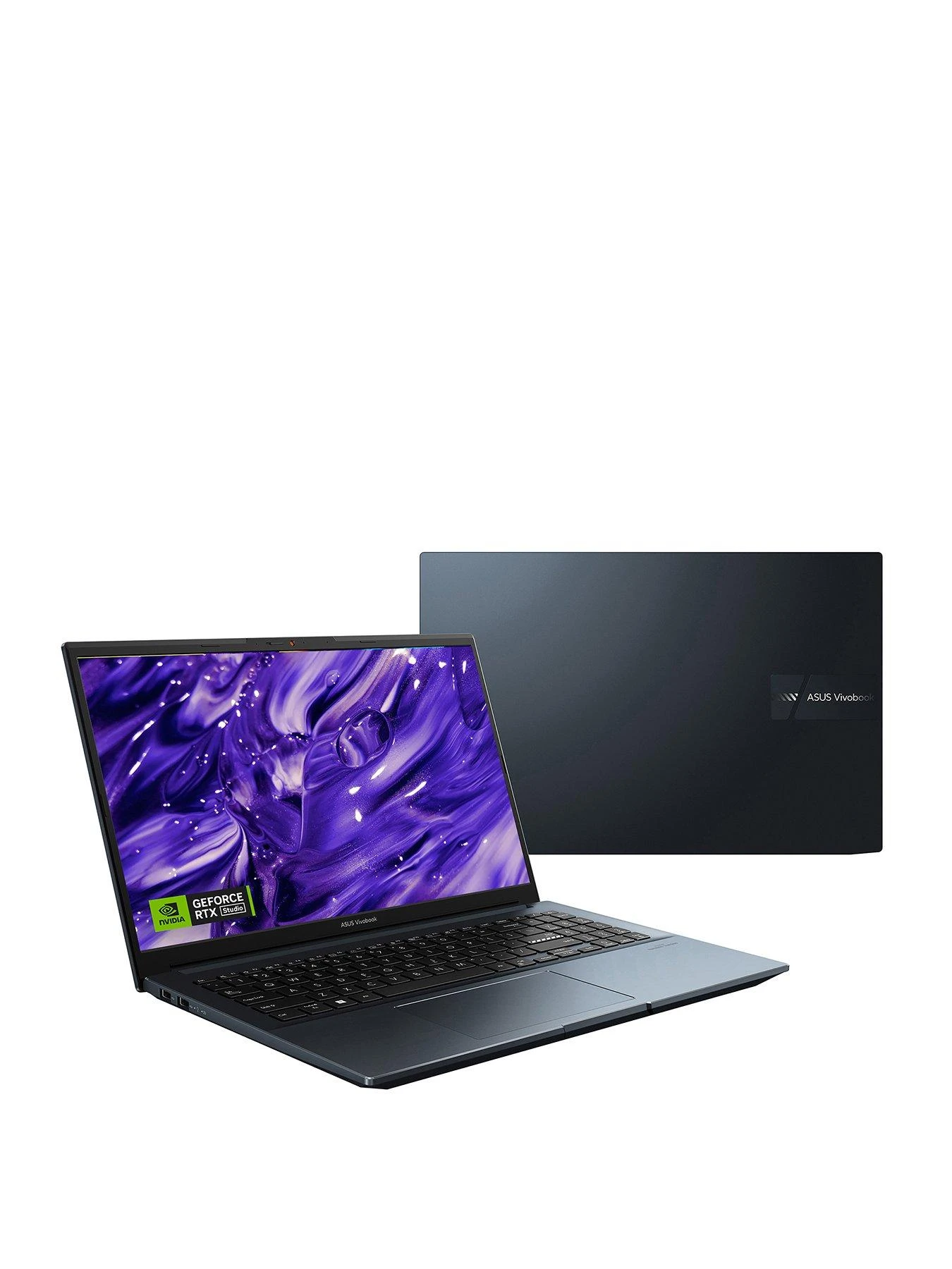 Asus Vivobook Pro 15 Laptop - 15.6in FHD, AMD Ryzen 9, GeForce RTX 4060, 16GB RAM, 512GB SSD, M6500XV-LP036W - Blue 2 Asus Vivobook Pro 15 Laptop - 15.6in FHD, AMD Ryzen 9, GeForce RTX 4060, 16GB RAM, 512GB SSD, M6500XV-LP036W - Blue - Image 2