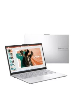 Asus Vivobook Go 15 Laptop - 15.6in FHD, AMD Ryzen 3, 8GB RAM, 256GB SSD, E1504FA-NJ199W, with Optional Microsoft 365 Family (1 Year) - Silver -Digital Station VNO0T SQ3 0000000035 SILVER SLa