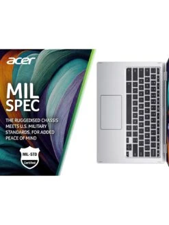 Acer Chromebook Spin 513 - 13.3in FHD Touchscreen, Qualcomm Snapdragon, 8GB RAM, 64GB SSD - Silver 13 Acer Chromebook Spin 513 - 13.3in FHD Touchscreen, Qualcomm Snapdragon, 8GB RAM, 64GB SSD - Silver -Digital Station VNT2Y SQ6 0000000035 SILVER SLd2