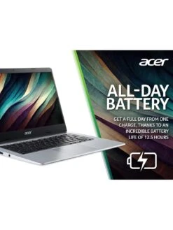 Acer Chromebook 314, Intel Celeron, 4GB RAM 128GB SSD, 14in Full HD Laptop - Silver -Digital Station VNT30 SQ6 0000000035 SILVER SLd2