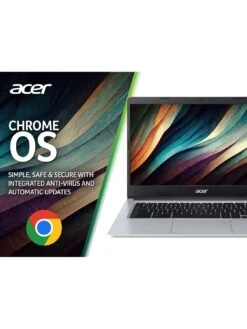 Acer Chromebook 314, Intel Celeron, 4GB RAM 128GB SSD, 14in Full HD Laptop - Silver -Digital Station VNT30 SQ7 0000000035 SILVER SLd3