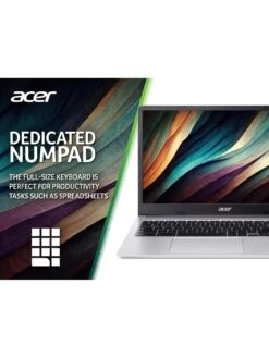 Acer Chromebook 315 Touch Laptop - 15.6in FHD, Intel Pentium Silver, 4GB RAM, 128GB SSD - Silver -Digital Station VNT32 SQ7 0000000035 SILVER SLd3