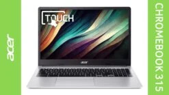 Acer Chromebook 315 Touch Laptop - 15.6in FHD, Intel Pentium Silver, 4GB RAM, 128GB SSD - Silver -Digital Station VNT32 SQ8 0000000035 SILVER DVvL
