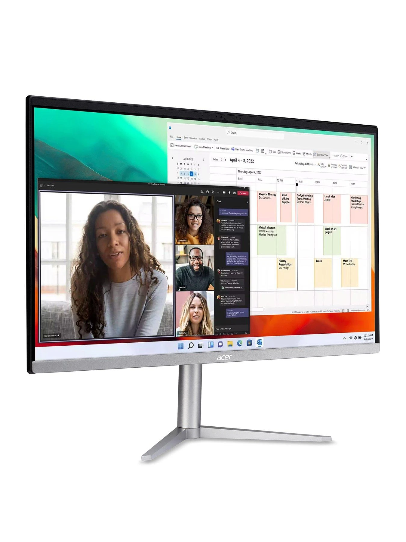 Acer Aspire C24-1300 All-in-One Desktop PC - 23.8in FHD, AMD Ryzen 5 7520U, 8GB RAM, 512GB SSD 2 Acer Aspire C24-1300 All-in-One Desktop PC - 23.8in FHD, AMD Ryzen 5 7520U, 8GB RAM, 512GB SSD - Image 2