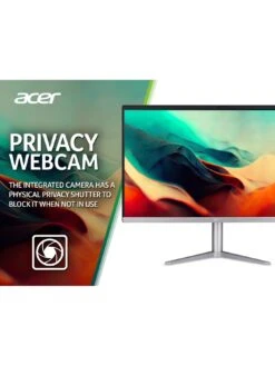 Acer Aspire C24-1300 All-in-One Desktop PC - 23.8in FHD, AMD Ryzen 5 7520U, 8GB RAM, 512GB SSD 13 Acer Aspire C24-1300 All-in-One Desktop PC - 23.8in FHD, AMD Ryzen 5 7520U, 8GB RAM, 512GB SSD -Digital Station VNT3N SQ6 0000000004 BLACK SLd2
