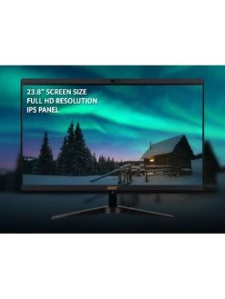 Acer C27-1800 All-in-One PC, Intel Core I3-1305U, 8GB RAM 1TB SSD, 27 Inch Full HD With M365 Family 12mnths -Digital Station VNT3O SQ4 0000000004 BLACK SLd