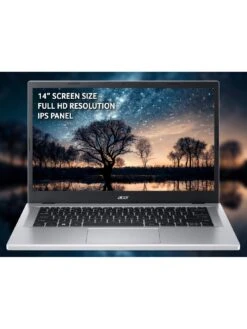 Acer Aspire 3 Laptop - 14in FHD, AMD Ryzen 5, 16GB RAM, 512GB SSD, with Optional Microsoft 365 Family (1 Year) -Digital Station VNT40 SQ5 0000000035 SILVER SLd1