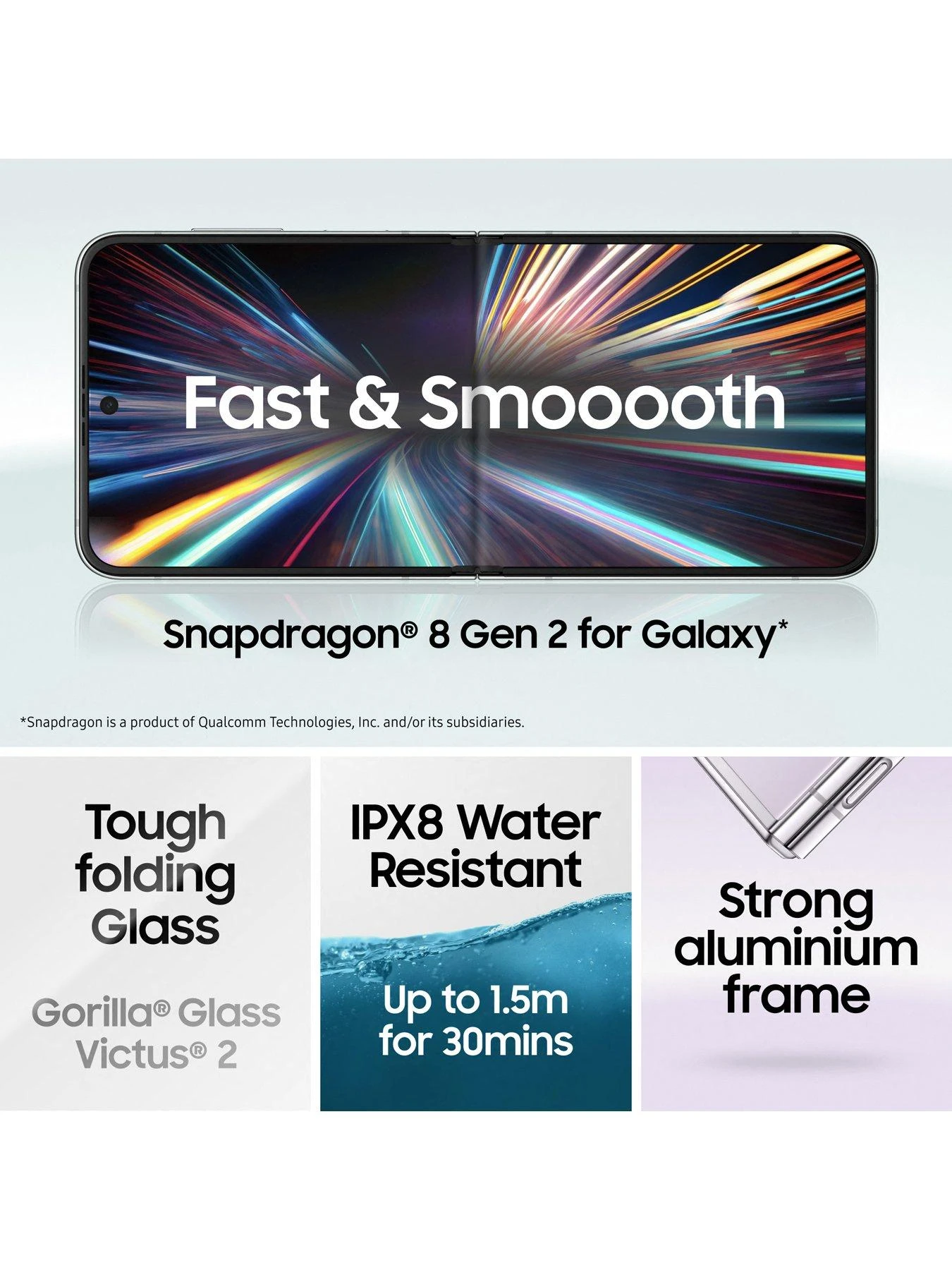 Samsung Galaxy Z Flip 5 - 256GB, Cream 6 Samsung Galaxy Z Flip 5 - 256GB, Cream - Image 6