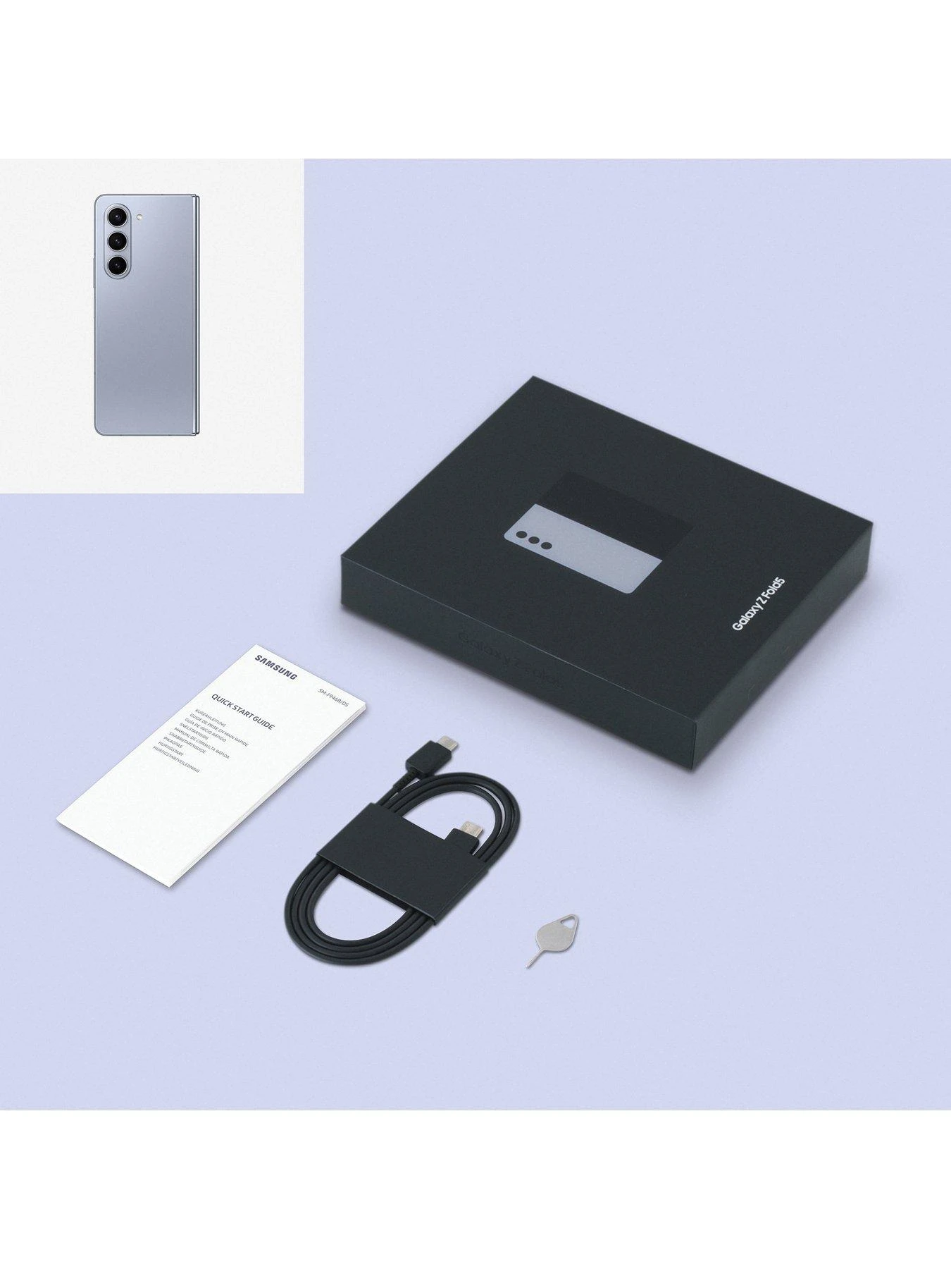 Samsung Galaxy Z Fold 5 - 256GB - Icy Blue 7 Samsung Galaxy Z Fold 5 - 256GB - Icy Blue - Image 7