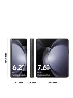 Samsung Galaxy Z Fold 5 - 256GB - Phantom Black 10 Samsung Galaxy Z Fold 5 - 256GB - Phantom Black -Digital Station VO2TS SQ3 0000000004 BLACK SLa