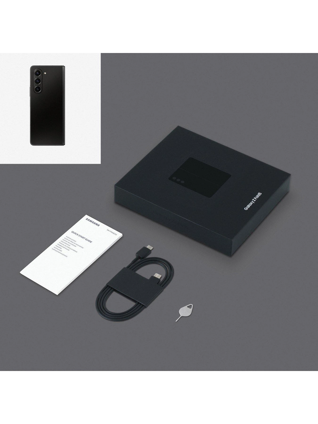 Samsung Galaxy Z Fold 5 - 256GB - Phantom Black 7 Samsung Galaxy Z Fold 5 - 256GB - Phantom Black - Image 7