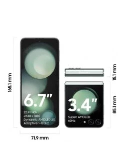 Samsung Galaxy Z Flip 5 - 512GB, Mint -Digital Station VO2TX SQ3 0000000258 MINT SLa