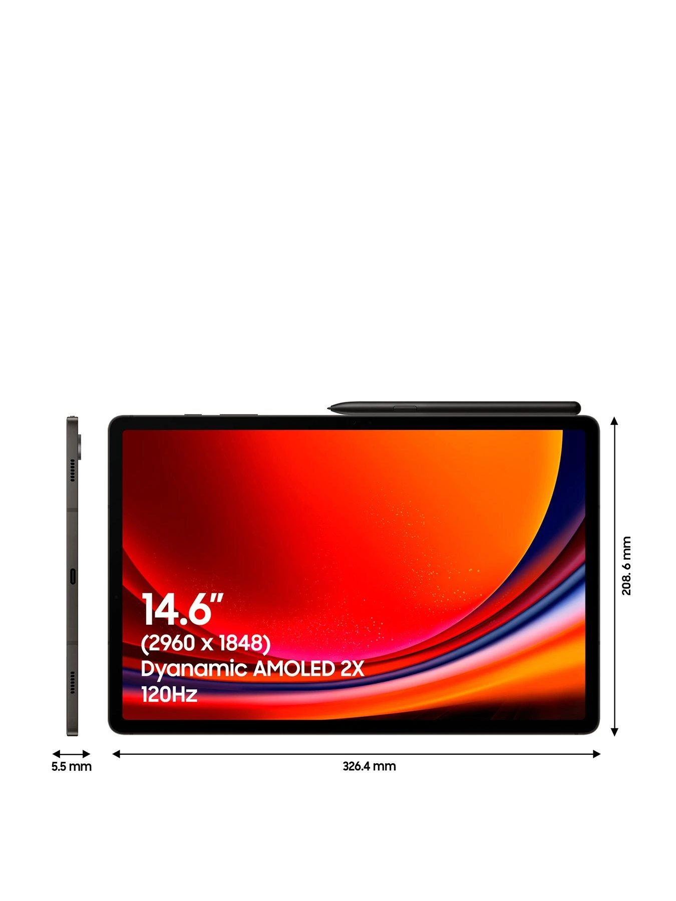 Samsung Galaxy Tab S9 Ultra 14.6" WiFi 512GB - Graphite 3 Samsung Galaxy Tab S9 Ultra 14.6" WiFi 512GB - Graphite - Image 3