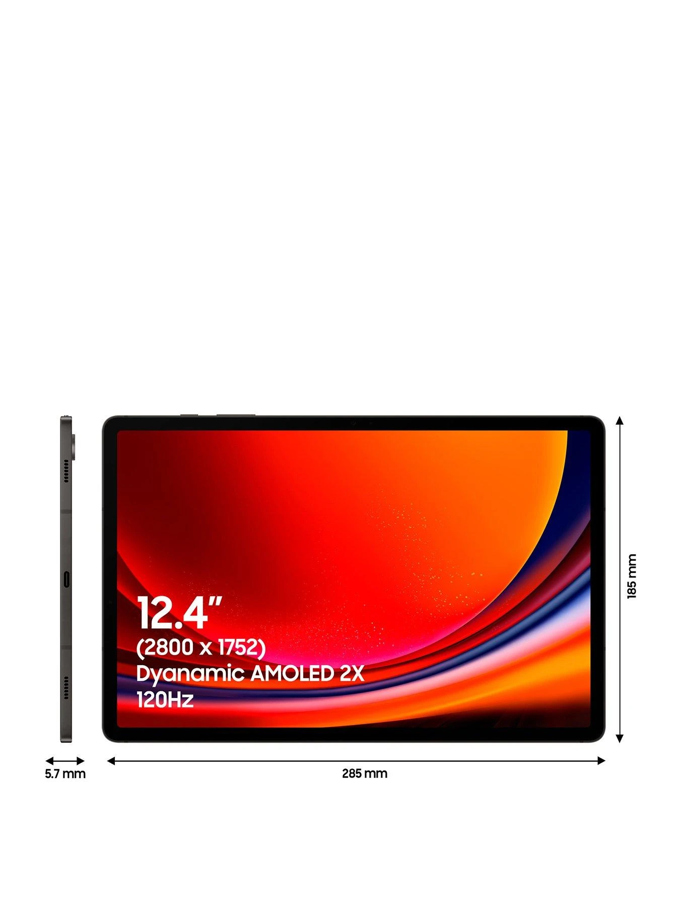 Samsung Galaxy Tab S9+ 12.4" WiFi 512GB - Graphite 2 Samsung Galaxy Tab S9+ 12.4" WiFi 512GB - Graphite - Image 2