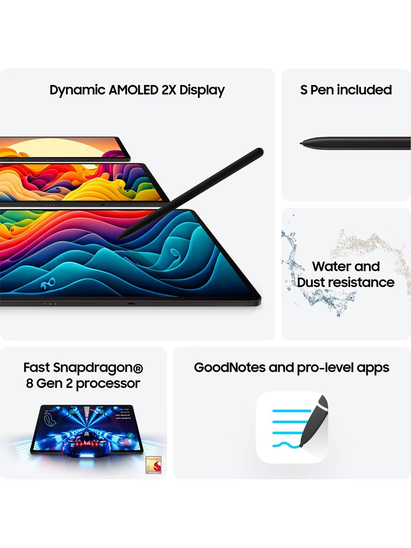 Samsung Galaxy Tab S9+ 12.4" WiFi 512GB - Graphite 4 Samsung Galaxy Tab S9+ 12.4" WiFi 512GB - Graphite - Image 4