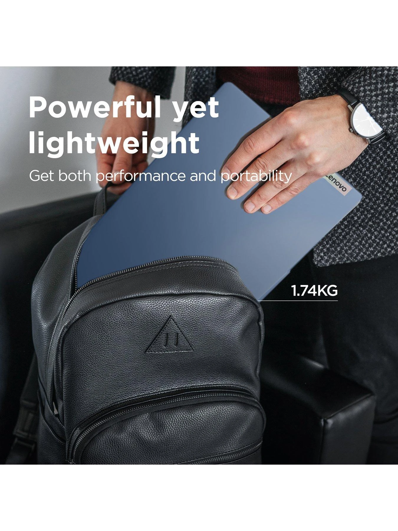 Lenovo IdeaPad Slim 3, Intel U300, 4GB RAM 128GB SSD, 16in Laptop - Blue 4 Lenovo IdeaPad Slim 3, Intel U300, 4GB RAM 128GB SSD, 16in Laptop - Blue - Image 4