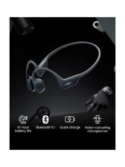 Shokz OpenRun Pro Mini Open-Ear Bone Conduction Headphones - Black -Digital Station VO74K SQ6 0000000004 BLACK SLd2