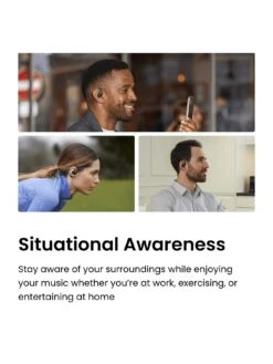 Shokz OpenFit Open-Ear True Wireless Earphones - Black -Digital Station VO74M SQ4 0000000004 BLACK SLd