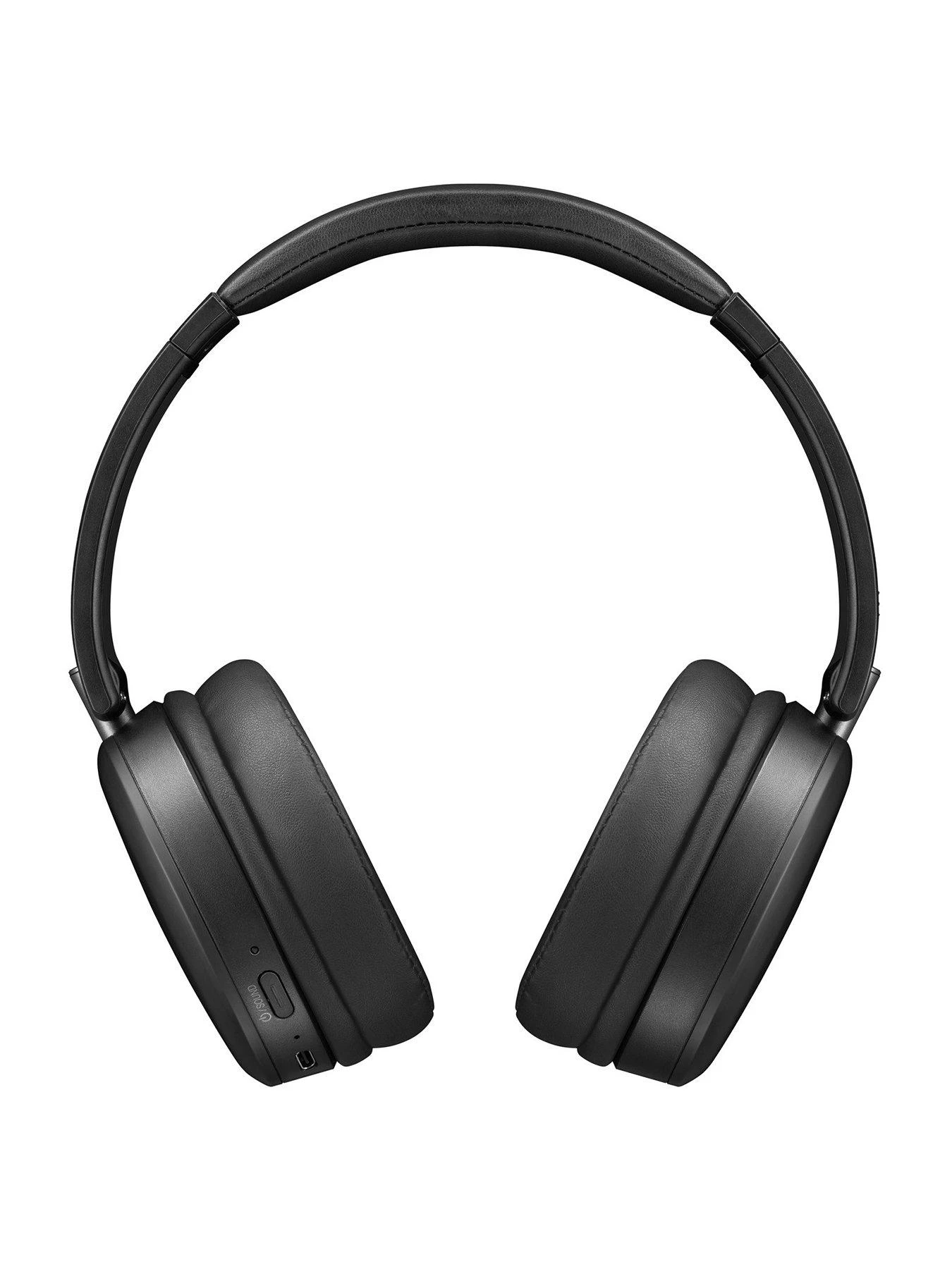 JVC HA-S91N-B-U Over-Ear Active Noise Cancelling Wireless Headphones - Black 2 JVC HA-S91N-B-U Over-Ear Active Noise Cancelling Wireless Headphones - Black - Image 2