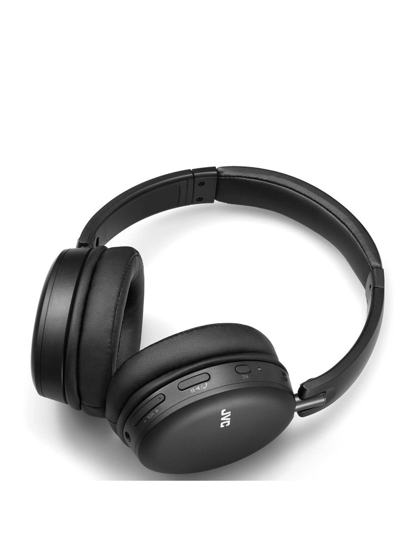 JVC HA-S91N-B-U Over-Ear Active Noise Cancelling Wireless Headphones - Black 3 JVC HA-S91N-B-U Over-Ear Active Noise Cancelling Wireless Headphones - Black - Image 3