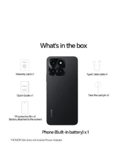 Honor X6a - Black -Digital Station VO7GX SQ3 0000000004 BLACK SLa
