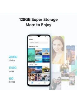 Honor X6a - Cyan -Digital Station VO7GY SQ5 0000000020 BLUE SLd1