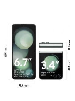 Samsung Galaxy Z Flip 5 - 256GB - Mint With Watch 6 44mm Silver -Digital Station VO7H4 SQ3 0000000258 MINT SLa