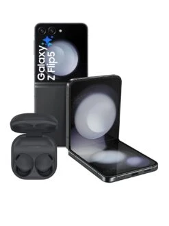 Samsung Galaxy Z Flip 5 - 256GB - Graphite With Buds2 Pro Black