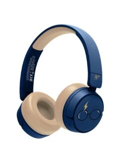 Harry Potter Lightning Bolt Scar In Navy Bluetooth Headphones
