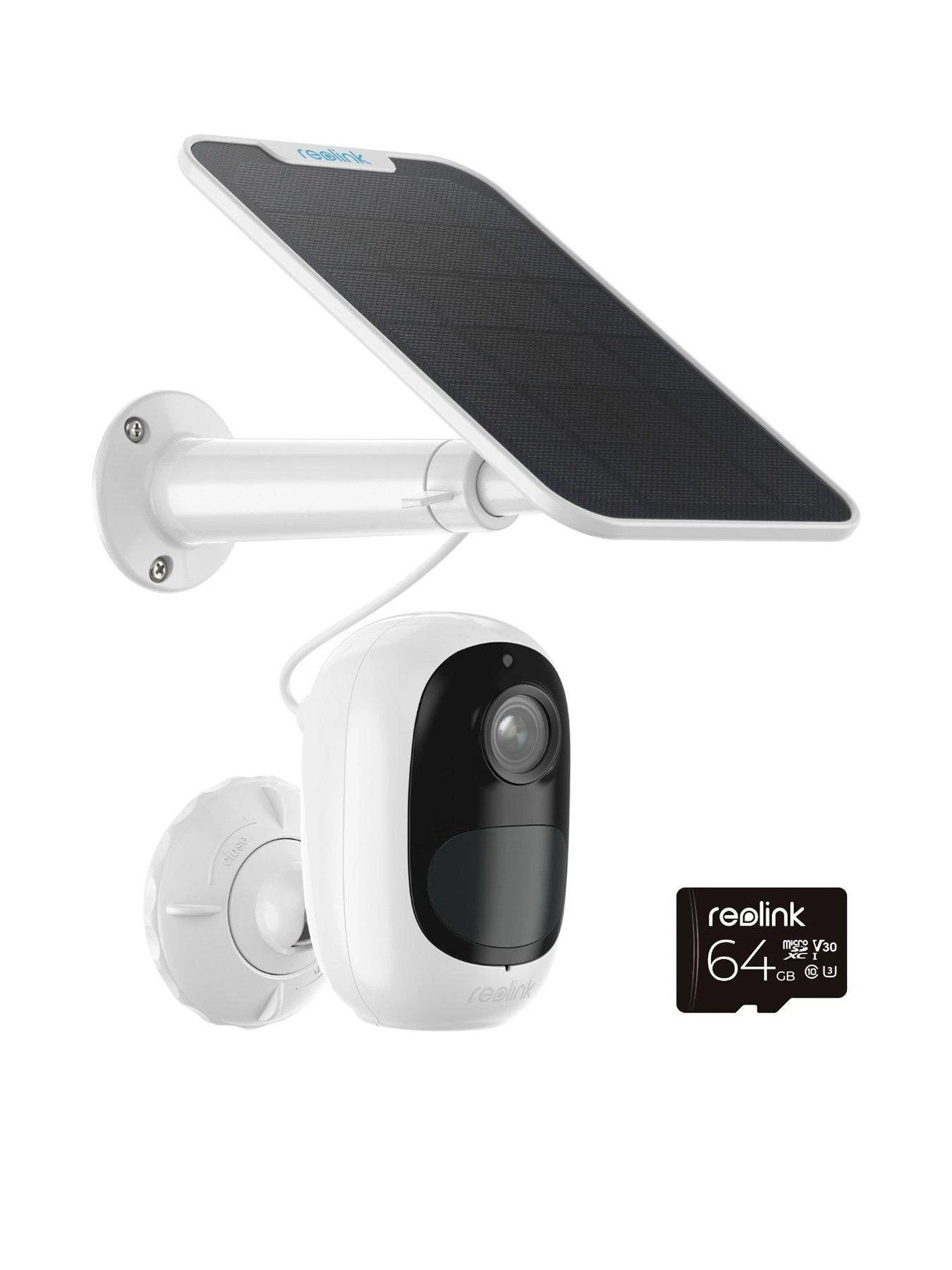 Reolink Argus 3MP 2E Battery & Solar Cam Kit + 64GB SD Card 1 Reolink Argus 3MP 2E Battery & Solar Cam Kit + 64GB SD Card