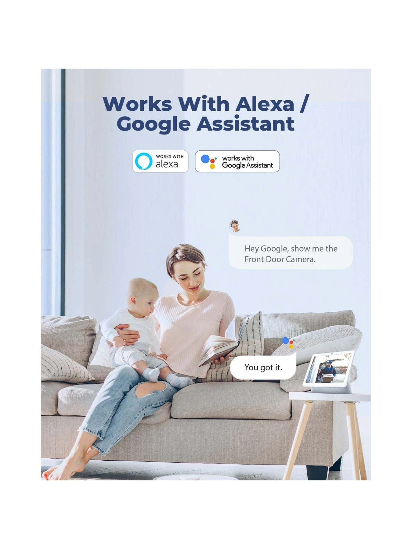 Reolink Argus 3MP 2E Battery & Solar Cam Kit + 64GB SD Card 6 Reolink Argus 3MP 2E Battery & Solar Cam Kit + 64GB SD Card - Image 6