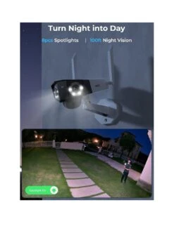 Reolink Duo 2 6MP Dual-Lens WiFi Security Camera - Battery & Solar + 64GB SD Card -Digital Station VOOJE SQ3 0000000013 WHITE SLa