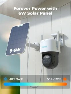 Reolink TRACKMIX 2K WiFi Battery & Solar Kit +64GB SD Card -Digital Station VOOJF SQ5 0000000013 WHITE SLd1