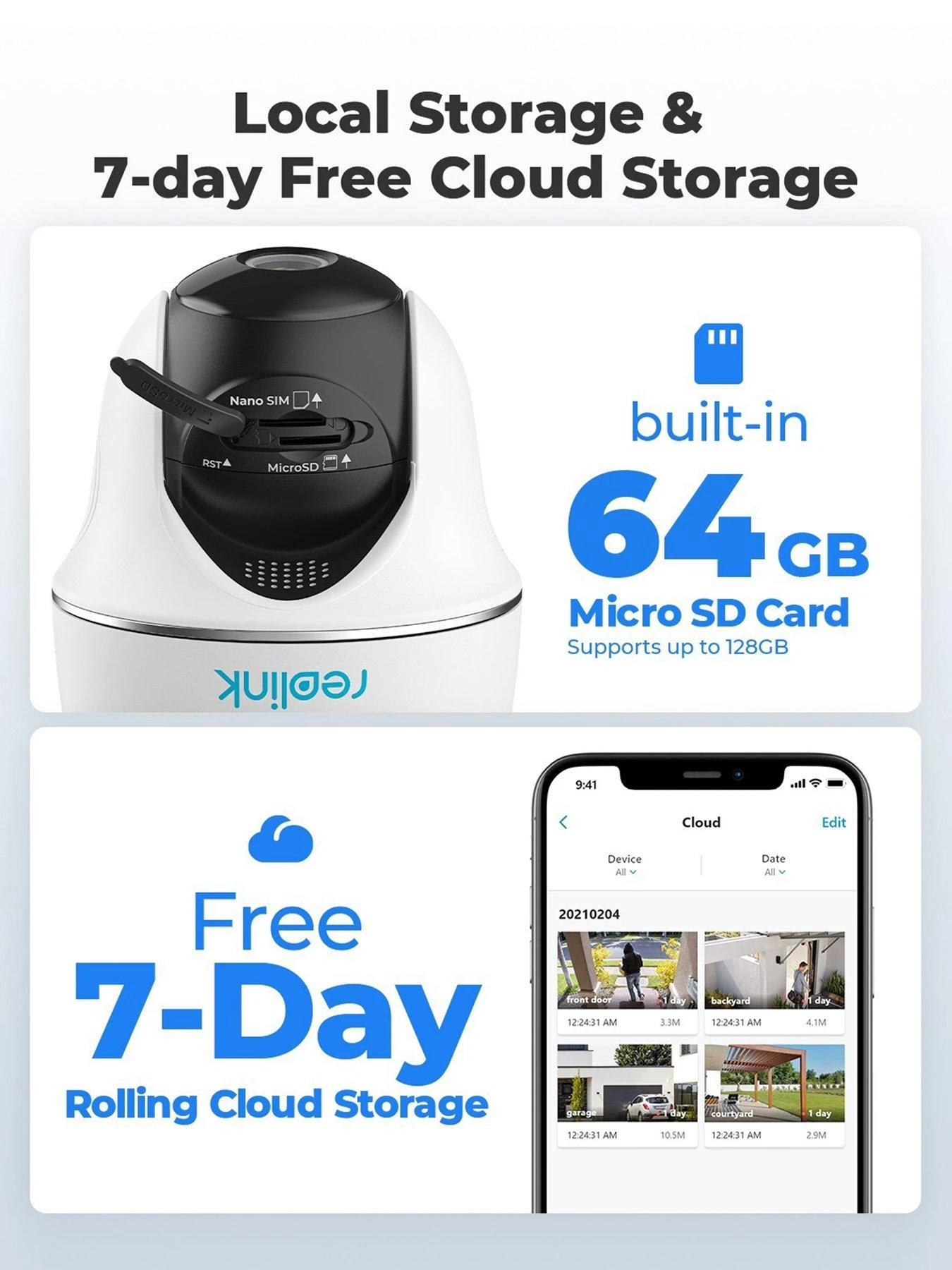 Reolink GO PT 4G LTE 2K PT Battery & Solar Kit +64GB SD CARD +SIM 5 Reolink GO PT 4G LTE 2K PT Battery & Solar Kit +64GB SD CARD +SIM - Image 5