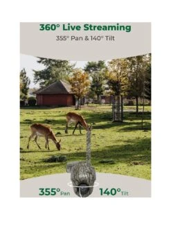 Reolink Reolink/Keen RANGER 2K 4G PT Battery & Solar Kit +64GB SD CARD +SIM -Digital Station VOOJI SQ3 0000000013 WHITE SLa