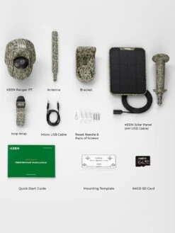 Reolink Reolink/Keen RANGER 2K 4G PT Battery & Solar Kit +64GB SD CARD +SIM -Digital Station VOOJI SQ7 0000000013 WHITE SLd3