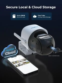 Reolink TRACKMIX 2K 4G Battery & Solar Kit +64GB SD CARD +SIM -Digital Station VOOJK SQ6 0000000013 WHITE SLd2