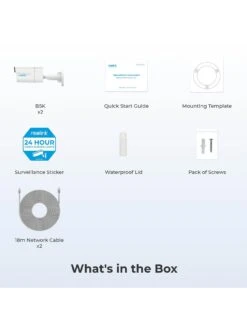 Reolink 10MP Bullet Add-on Camera 2 Pack For NVR Kit -Digital Station VOOJN SQ7 0000000013 WHITE SLd3