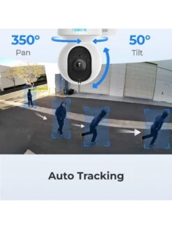 Reolink 5MP Outdoor Wi-Fi PTZ Auto-Track Cam + 64GB SD Card -Digital Station VOOJP SQ6 0000000013 WHITE SLd2