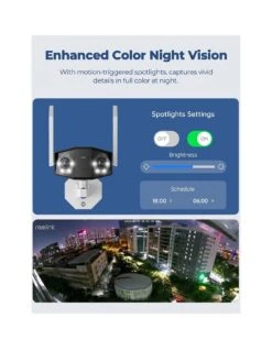 Reolink Duo 2 4K Dual-Lens 180° Wi-Fi Cam + 64GB SD Card -Digital Station VOOJQ SQ3 0000000013 WHITE SLa