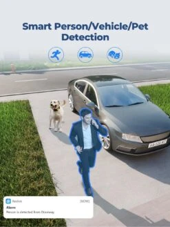 Reolink Duo 2 4K Dual-Lens 180° Wi-Fi Cam + 64GB SD Card -Digital Station VOOJQ SQ4 0000000013 WHITE SLd