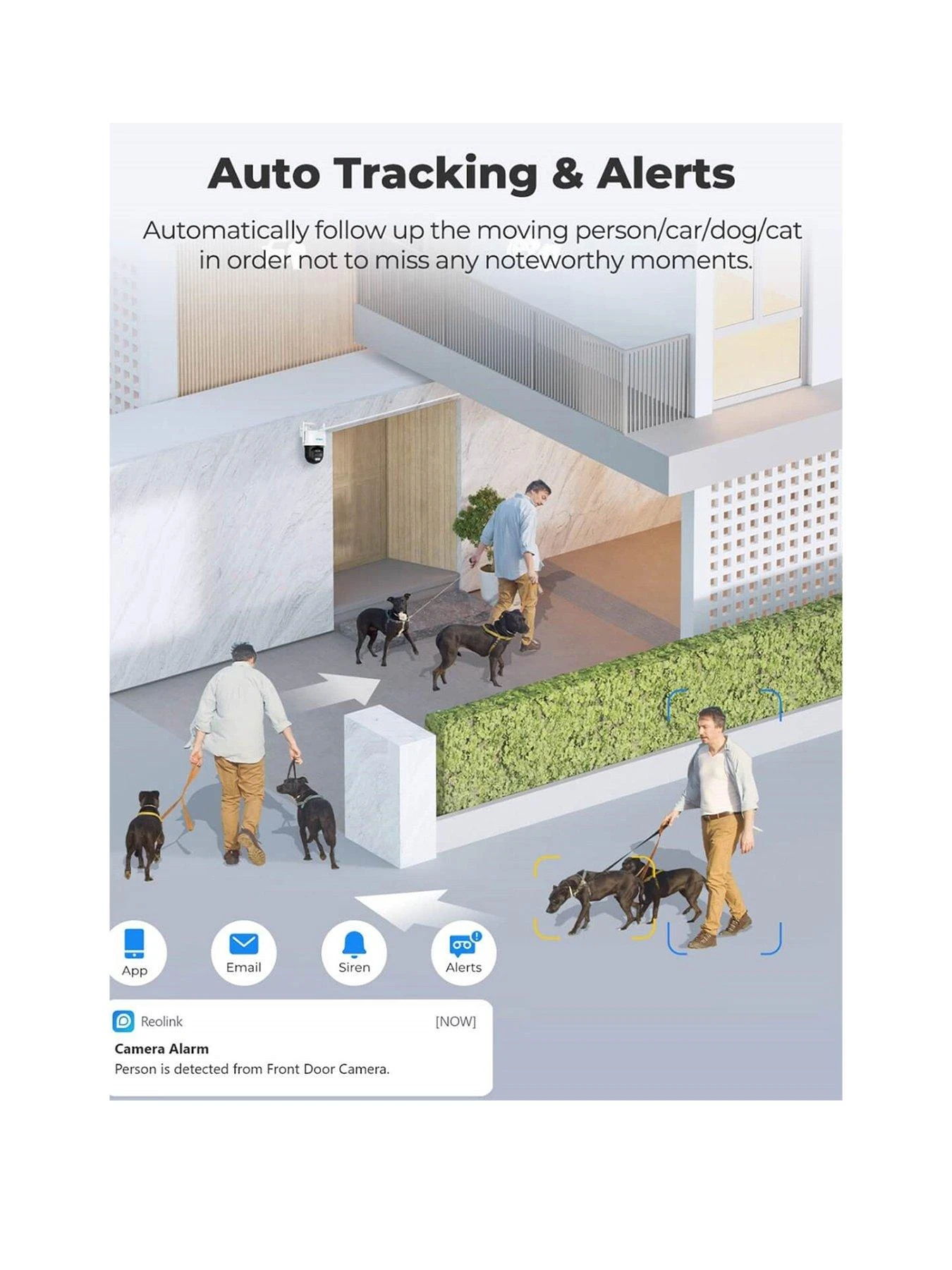 Reolink TrackMix 4K Wi-Fi Dual-Lens PTZ Camera With Motion Tracking + 64GB SD Card 3 Reolink TrackMix 4K Wi-Fi Dual-Lens PTZ Camera With Motion Tracking + 64GB SD Card - Image 3